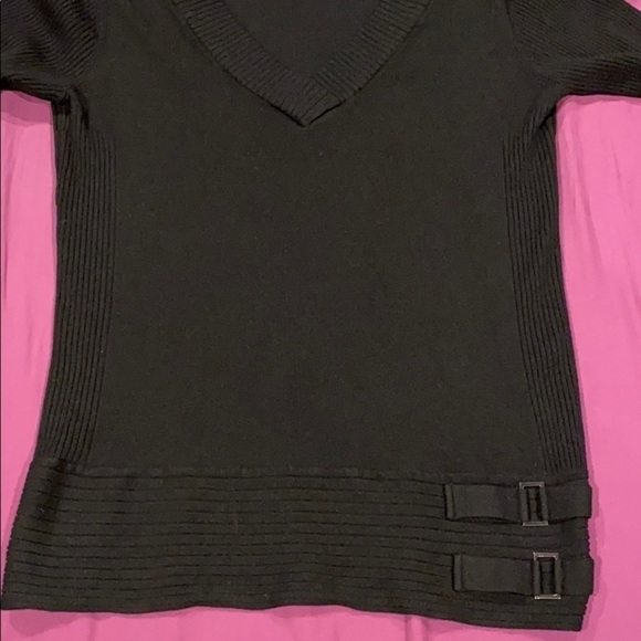 Sexy V Neck Tunic Sweater EUC - Picture 16 of 16